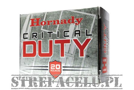 Amunicja Hornady Critical Duty  // 9mm Luger 135gr opak. 25szt.