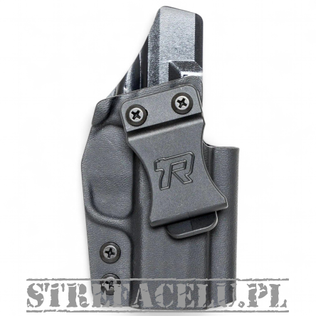 Kabura wewnętrzna lewa do pistoletu Ruger RXM OR, LH IWB kydex, kolor: czarny