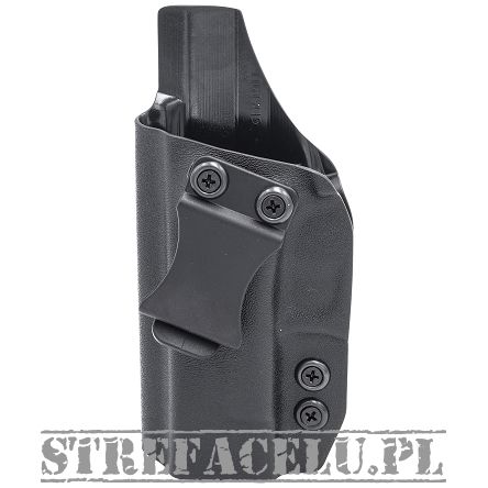 Kabura wewnętrzna lewa do pistoletu IWI Masada Optics Ready, LH IWB kydex, kolor: czarny