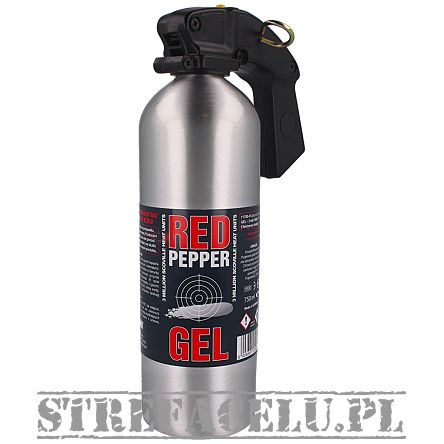Gaz pieprzowy GRAPHITE SILVER żel 3MLN SHU 750ML HJF