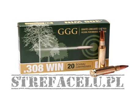 Amunicja SBT .308Win. GGG GPX19 180grn //.308Win