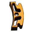 Przycisk spustu modularnego BUL Trigger Shoe B Anodized Gold #12822 - 3
