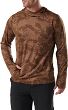 Men's Hoodie, Manufacturer : 5.11, Model : PT-R Forged Hoodie, Color : Battle Brown Camo - 2