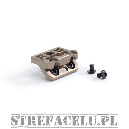 Torrent Offset M-Lok 45 mount, Manufacturer : Cloud Defense, Compatibility : REIN / SUREFIRE / STREAMLIGHT / SCOUT LIGHT, Color : FDE