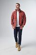 Men's Shirt, Manufacturer : 5.11, Model : Gunner Plaid Long Sleeve Shirt, Color : Red Brbn Plaid - 7