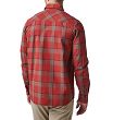 Men's Shirt, Manufacturer : 5.11, Model : Gunner Plaid Long Sleeve Shirt, Color : Red Brbn Plaid - 3