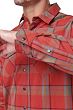 Men's Shirt, Manufacturer : 5.11, Model : Gunner Plaid Long Sleeve Shirt, Color : Red Brbn Plaid - 5