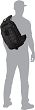 Shoulder Backpack, Manufacturer : 5.11, Model : Rush Moab 10 Sling Pack 18L, Color : Black - 9