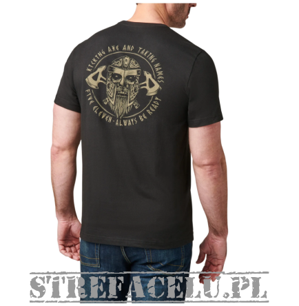 T-shirt meski 5.11 KICKING AXE SS TEE kolor: BLACK