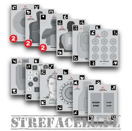 Mantis Laser Academy Smart Targets - Standard (8.5
