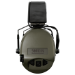 Headphones With Active Noise Canceling, Manufacturer : Sordin (Sweden), Model : Supreme Mil Aux SFA SNR - 32 DB, Color : Green - 4