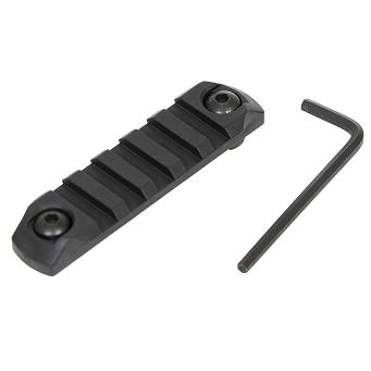 BCM (Bravo Company) 3 inch Picatinny Rail Section, Nylon - M-LOK