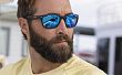 Okulary WileyX Helix Captivate Polarized Blue Mirror / Matte Black Frame - 5