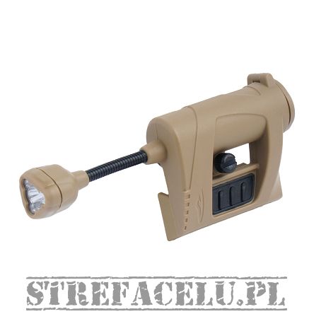 Helmet Light, Model : Charge Pro, Manufacturer : Princeton Tec, Color : TAN