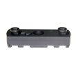 Aluminium Picatinny rail Key-Mod with QD port- 4 notch IMI-ZKMD4 - 2