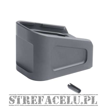 Powiększona stopka magazynka do Glocka 17 - +3 naboje - Graphite Black H-146 - FTCS Nr. 33