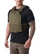 Zestaw Kamizelka 5.11 TACTEC PLATE CARRIER kolor: RANGER GREEN + 2x Wkład PDG Level IV - 9