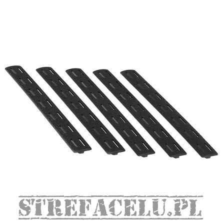 BCM (Bravo Company) KeyMod™ Rail Cover Kit, 5.5-inch BLACK (5 in set)