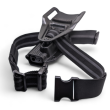 Kabura zewnętrzna prawa Level 2 Mid Rise do Glock 17, kydex, kolor: Carbon - 8