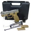 Pistol XDM-9 3,8 silver // brown - 3