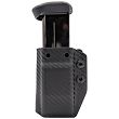 Ładownica IWB/OWB Kydex na 1 magazynek dwurzędowy .45ACP - Carbon. Concealment Express CEX-45ACPDS-CF-MAG - 3