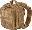 Shoulder Backpack, Manufacturer : 5.11, Model : Rush Moab 6 Sling Pack 11L, Color : Kangaroo - 5