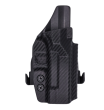 Kabura zewnętrzna prawa do pistoletu H&K VP9SK OR, RH OWB kydex, kolor: carbon - 2