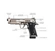 Beretta 92X Performance, Caliber : 9x19mm - 6
