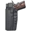 IWB Holster, Compatibility : 1911 Commander without rail, Manufacturer : Concealment Express, Material : Kydex, For Persons : Left Handed, Color : Black - 2