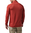 Bluza 5.11 STRATOS FULL ZIP, kolor: RED BOURBON - 3