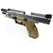 Pistol XDM-9 4,5 silver // brown - 3