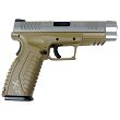 Pistol XDM-9 4,5 silver // brown - 2