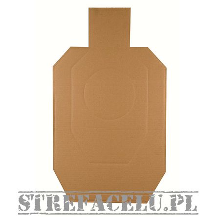 Cardboard shooting target IDPA 780x460mm - 5 pieces