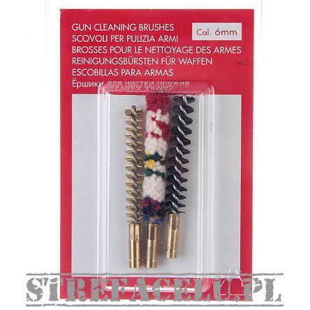 Szczoteczki (3szt.) uniwers. kal. 6mm mosiężna, nylon, bawełna - SC-87A_6