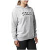 Women's Hoodie, Manufacturer : 5.11, Model : Women's Topo Logo Legacy Hoodie, Color : Heather Grey - 3