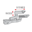 Entended & Raised Slide Release - Glock Gen5 - Kagwerks - 2