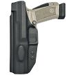 Kabura wewnętrzna lewa do pistoletu Canik TP9SFX, LH IWB kydex, kolor: czarny - 2