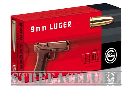 Nabój kulowy GECO Luger 10G FMJ-FP // 9 PARA