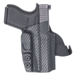Kabura zewnętrzna prawa do pistoletu Glock 43/43X MOS, RH OWB kydex, kolor: carbon - 2