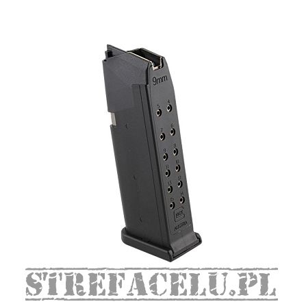 Magazine, Compatibility : Glock 19, Manufacturer : Glock (Austria), Caliber : 9x19