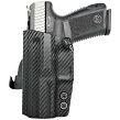 Kabura zewnętrzna lewa do pistoletu Canik TP9SF/Elite, LH OWB kydex, kolor: carbon - 2