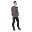 Men's Polo, Manufacturer : 5.11, Model : Paramount Short Sleeve Polo, Color : Flint - 3