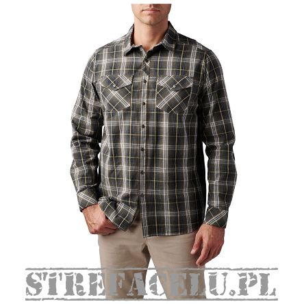 Koszula męska z długim rękawem 5.11 GUNNER PLAID L/S kolor: RANGER G PLD