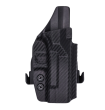 OWB Holster, Compatibility : Canik TP9SFX OR, Manufacturer : Concealment Express, Material : Kydex, For Persons : Right Handed, Finish : Carbon - 2
