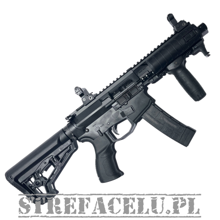 Israeli PCC Semi-Automatic Pistol, Manufacturer : Emtan, Model : MZ-9S, Barrel : 7 inches, Caliber : 9x19