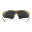 Okulary WileyX Vapor 2.5 Grey / Clear / 3511 Tan Frame - 3