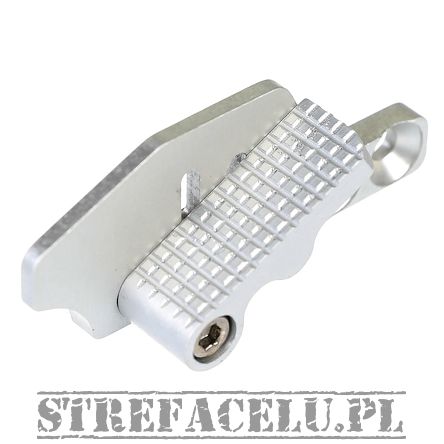 Regulowana podpórka kciuka LH srebrna - DAA Adjustable Standard Thumb Rest. 3-hole. Silver LH