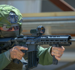 Meprolight M22 Day/Night Tritium Collimator, Target : .3 MOA Tringle Red - 10