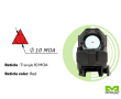 Meprolight M22 Day/Night Tritium Collimator, Target : .3 MOA Tringle Red - 6