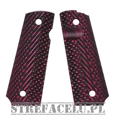 BUL 1911 Ultra / Officer Grips - GK1 Red #30403